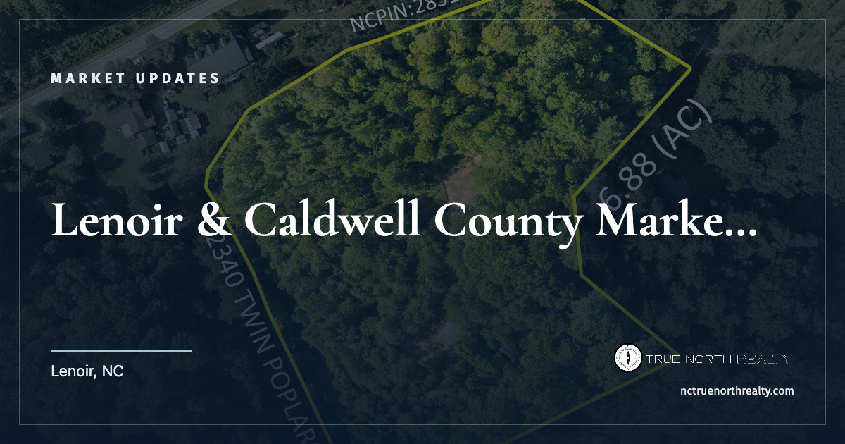 Lenoir & Caldwell County Market Update: September 2026 — True North Realty, Hickory NC