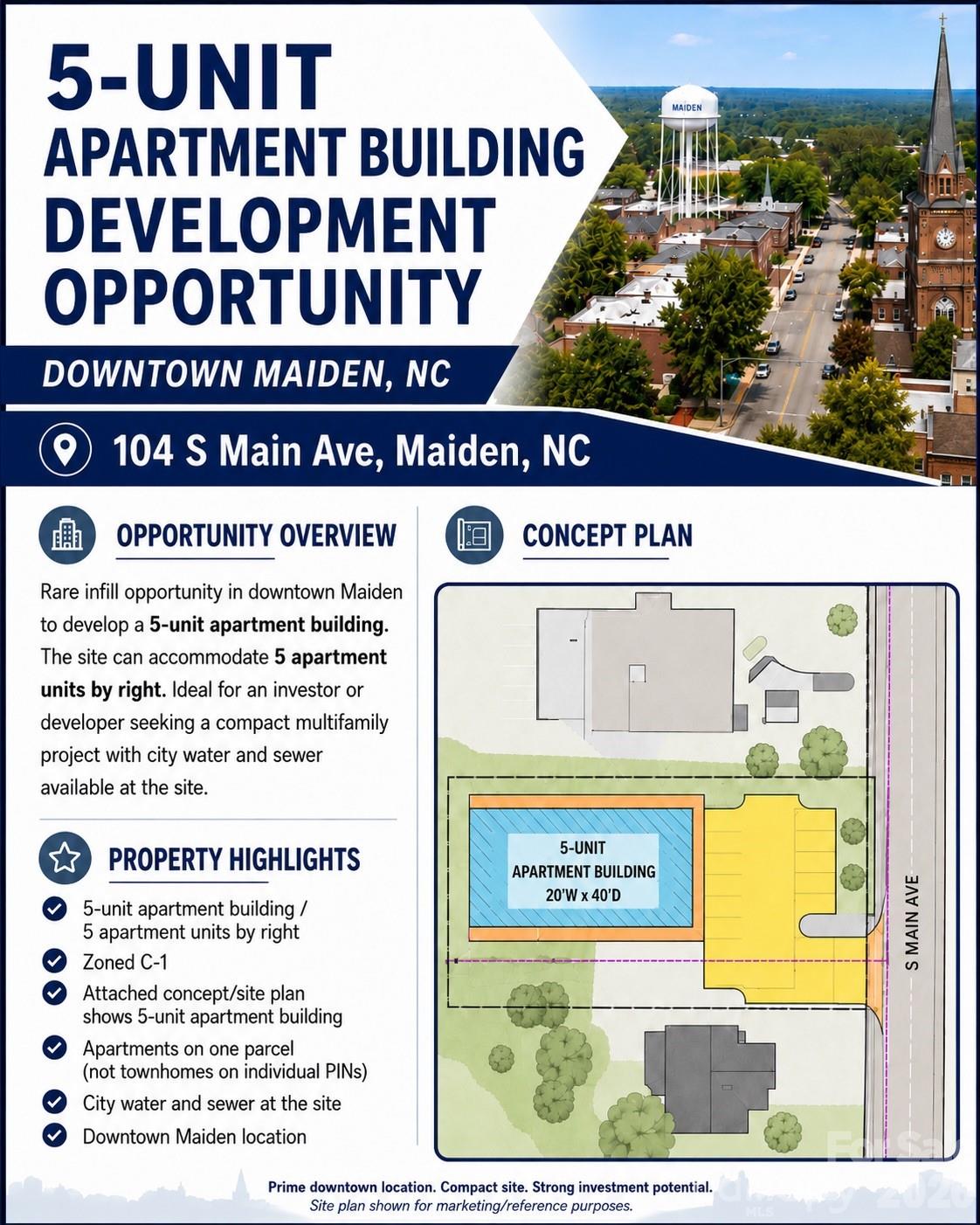 104 Main Avenue, Maiden